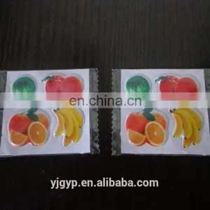 Fashion Design Promotional Colorful Lovely Cartoon Small Puffy Stickers thumbnail-6