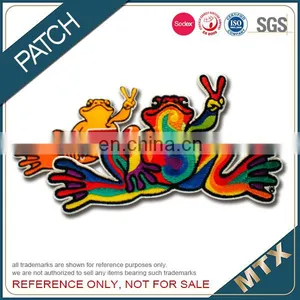 Embroidered Brand Logo Custom Embroidery Patches Sew on / Iron for Clothing thumbnail-5