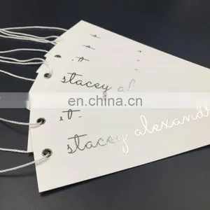 Creative Crownwin Recycled Jeans Paper Hang Tag With Logo Hang Tags thumbnail-4