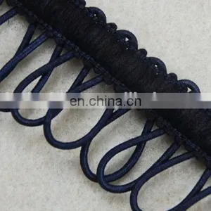 Wholesale Hot Selling Braided Trim With Elastic Tape for Garments thumbnail-3