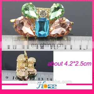 High Quality Crystal Rhinestone Shoe Accessory Shoe Buckle for Lady Shoes thumbnail-4