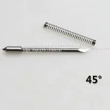 45 Degree Graphtec CB09 Blade With Spring for CB09 GRAPHTEC VINYL CUTTER PLOTTER thumbnail-1