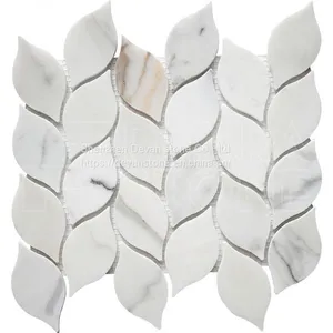 Latest Bathroom Floor Mosaic Wall Mosaic Tiles thumbnail-1