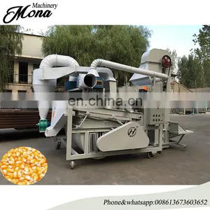 Grain Mobile Cleaning Machine Mobile Separating Debris Equipment Raw Grain Cleaning by Gravity and Sieve thumbnail-2