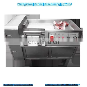 Meat Cuber Meat Dicer/Frozen Pork Cube Cutting Machine/Frozen Fish, Chicken, Beef Cube Dicng and Cutting Machine thumbnail-1