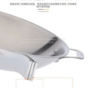 Stainless Steel Wok thumbnail-5