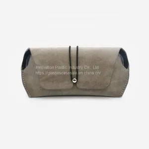 Graceful and Elegant Leather Glasses Holder; Simple, Creative and Personalized Soft Case thumbnail-1