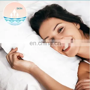 Comfortable Breathability Odors Resistant 100% Bamboo Fiber Durable Pillowcases Sets thumbnail-5