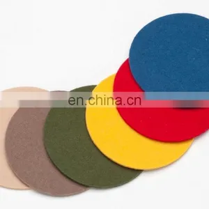 Felt Place Mats Glass Coasters Round Table Mat thumbnail-3