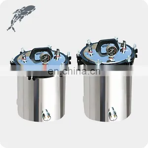 AKMLAB Laboratory Portable Type Stainless High Pressure Vertical Steam Sterilizer Autoclave thumbnail-1