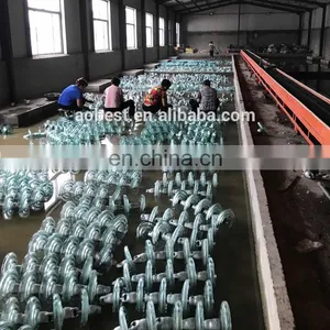 Toughened Glass Disc Suspension Insulator U50BSP for Uzbekistan thumbnail-5