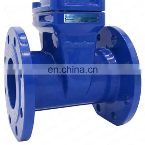 Bundor DIN F4 Ductile Iron Non Ring Steam Soft Seal 4 Inch 100mm Gate Valve thumbnail-3