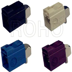 Straight Blue/Gray/White Color RF Fakra Connector for Rg58/174/316 Cable thumbnail-5