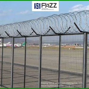 Hot-dip Galvanized or Stainless Steel Concertina Long Razor Barbed Tape Obstacles thumbnail-3