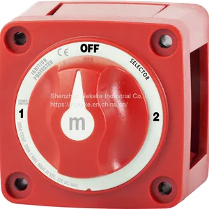 NEKEKE MT084 Battery Disconnect Isolator Cut Off Kill Switch For Marine Boat Yacht Car thumbnail-1