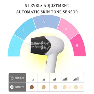 2021 Hot Selling Portable Home Use Ice Cooling Permanent Hair Remover Machine IPL Hair Removal Device thumbnail-3