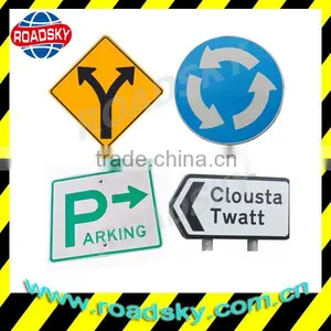 Reflective Informative Traffic Signs With Aluminum Plate Made In China thumbnail-1