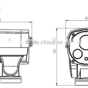IP66 Waterproof Bullet Ptz ip Camera Camera, Adjust for Pan/Tilt/Zoom,solar Powered Wireless ip Camera thumbnail-4