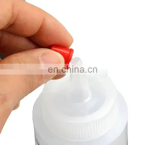 Food Grade Large Plastic Squeeze Bottles, Condiment Squeeze Bottle, Durable Plastic Squeeze Water Bottle thumbnail-2