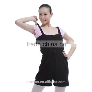 Dance Warm-up Flannel Short Overalls, Dance Warmer (6323) thumbnail-1