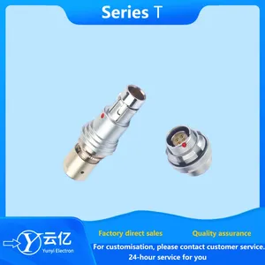 T Series Aviation Plug Socket TLG.2A.102T.304. CLAD52 Push-pull Self-locking Connector ZYA.2A.102T.304. CLLNP52 thumbnail-3