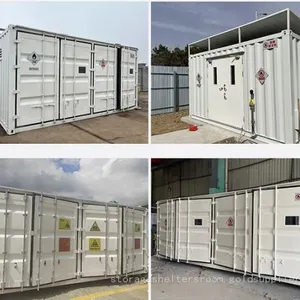 Hazardous Waste Materials Temporary Storage Cabinet/room/cabin/temporary Storage Chemical Equipment Prefabricated/container thumbnail-1
