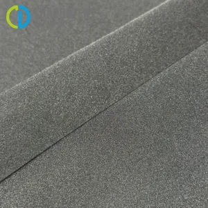 Plain GRS 75D*300D Cotton-like Texture 100%RPET Recycled Polyester Fabric for Outerwear Fall/Winter Milled Trench Coat Jacket thumbnail-2