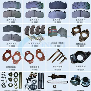 Chinese Buses Spare Parts Brake System Caliper Brake Pad and Rotor or Disc Bus Brakes Lining thumbnail-4