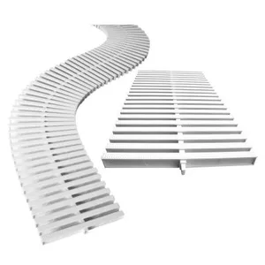 Anti-slip Hot Sale Swimming Pool Grilles Portable PP/ABS Plastic Overflow Pool Grating thumbnail-1