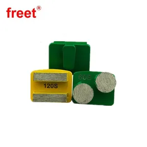 Abrasive Tool Metal Bond Redi Lock Diamond Grinding Shoe Polishing Disk Concrete thumbnail-1