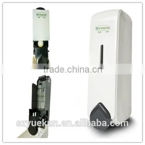 Manufacturer Wall Mounted Hand Liquid Dispenser Soap Toilet Hand Wash Machine 350ML YK1508 thumbnail-6