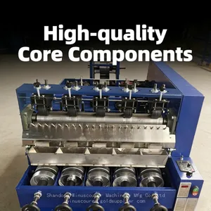 Factory 5 Wire 5 Balls Stainless Steel Scrubber Making Machine Efficient Ball Forming Equipment thumbnail-1