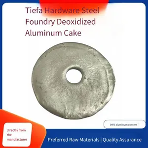 Liaoning Steelmaking and Casting Deoxidizing Aluminum Cake / Deoxidizing Aluminum Cake for Steel Mills / Aluminum Cake for Aluminum Alloy Additive Smelting thumbnail-3