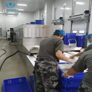 SUS304 Stainless Steel Microwave Drying Machine for Fast Food Industrial Drying and Sterilization Belt Drying Machine thumbnail-3