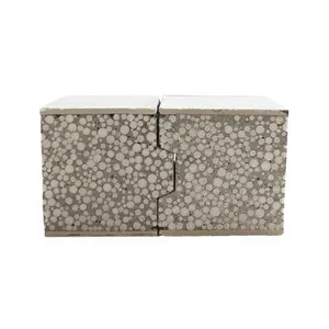 EPS Fiber Cement Sandwich Panels Roofing Building Thermal Insulation Foam Concrete Panels Wall Panels Partition Walls thumbnail-1