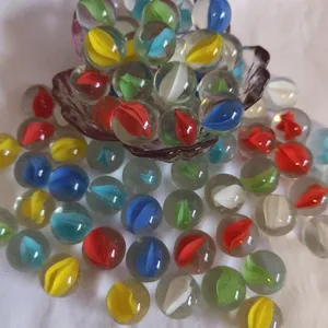 Childhood Nostalgic Toy Furniture Decoration With Transparent Eight-petal, Four-flower and Three-flower Glass Marbles thumbnail-5