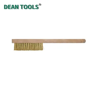 Non-Sparking Pointed Head Brush Size 4*15mm Non Sparking Brass Brush for Maintenance Cleaning Pointed Wire Brush thumbnail-4