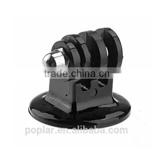 Poplar Monopod Tripod Mount Adapter Plastic Black Color Tripod Adapter Gopros thumbnail-1