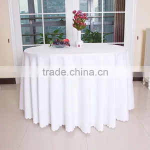 Polyester Round Wedding Table Cloth thumbnail-2