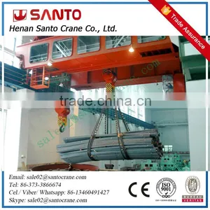 Crane Hometown Traveling Two Hoist Trolley Overhead Crane With Great Price thumbnail-1