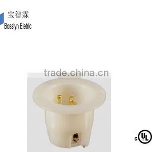 5-15P 15 Amps 125 Volt Super Quality Cheapest Nema Locking Flanged Inlet thumbnail-1