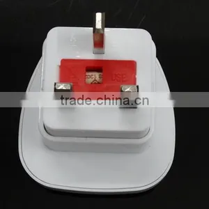 SAA BSI Approved 13A Fuse UK Malaysia Singapore Ireland Saudi Arabia Type G to South Africa Type M Plug Travel Adapter Converter thumbnail-4