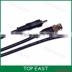 BNC Cable BNC Male Over the Machine to RCA Male 1 m Monitor Cable 75 RG58 thumbnail-4