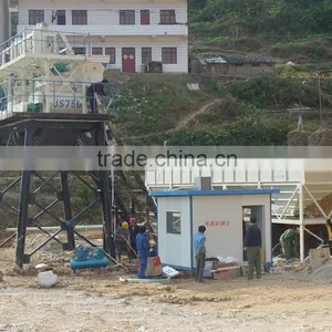 Mobile Concrete Batching Plant for Sale Ready Mied Concrete Batching Plant 35m3/h thumbnail-5