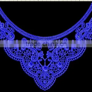 2016 Customizable New Cotton Kurta Neck Designs With Lace thumbnail-2