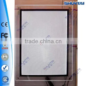 Transparent Slim Backlit LED Acrylic Edge Lighting thumbnail-1