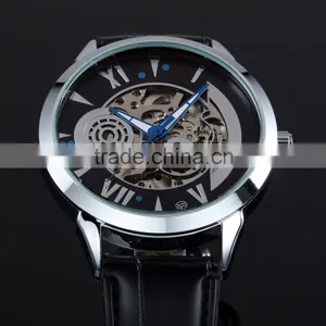 2016 Mens Luxury Men Skeleton Mechanical Hand Watch Brand Watches ZB004 thumbnail-4