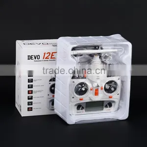 White Walkera DEVO 10 10CH 2KM 2.4Ghz Telemetry Function RC Transmitter thumbnail-3