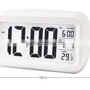 Multicolor Smart Alarm Clock Night Light ABS Color Randomly Clock With Temperature thumbnail-1