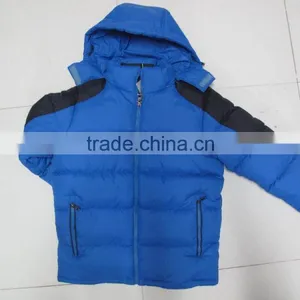 Wholesale Winter Polyester Jacket Custom Men Down Jacket for the Winter thumbnail-1